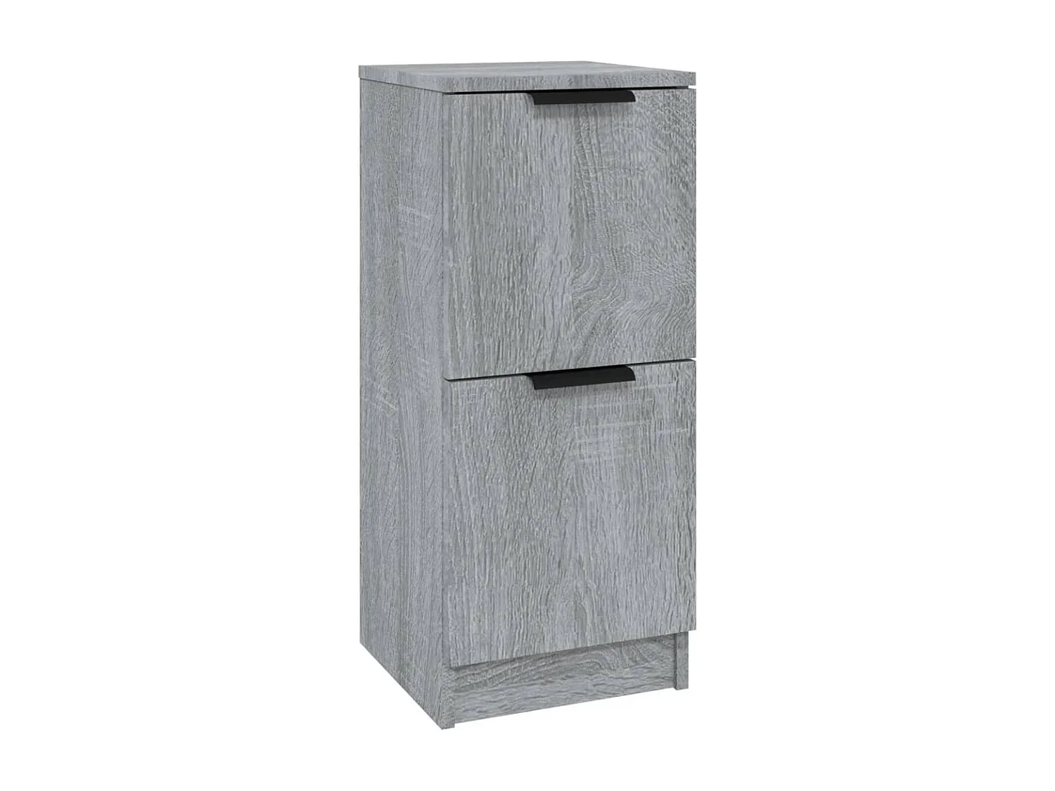 Dressoir 30x30x70 cm bewerkt hout grijs sonoma eikenkleurig