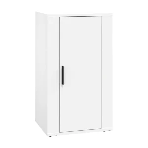 Dressoir 40x33x70 cm bewerkt hout wit Dressoir 40x33x70 cm bewerkt hout wit