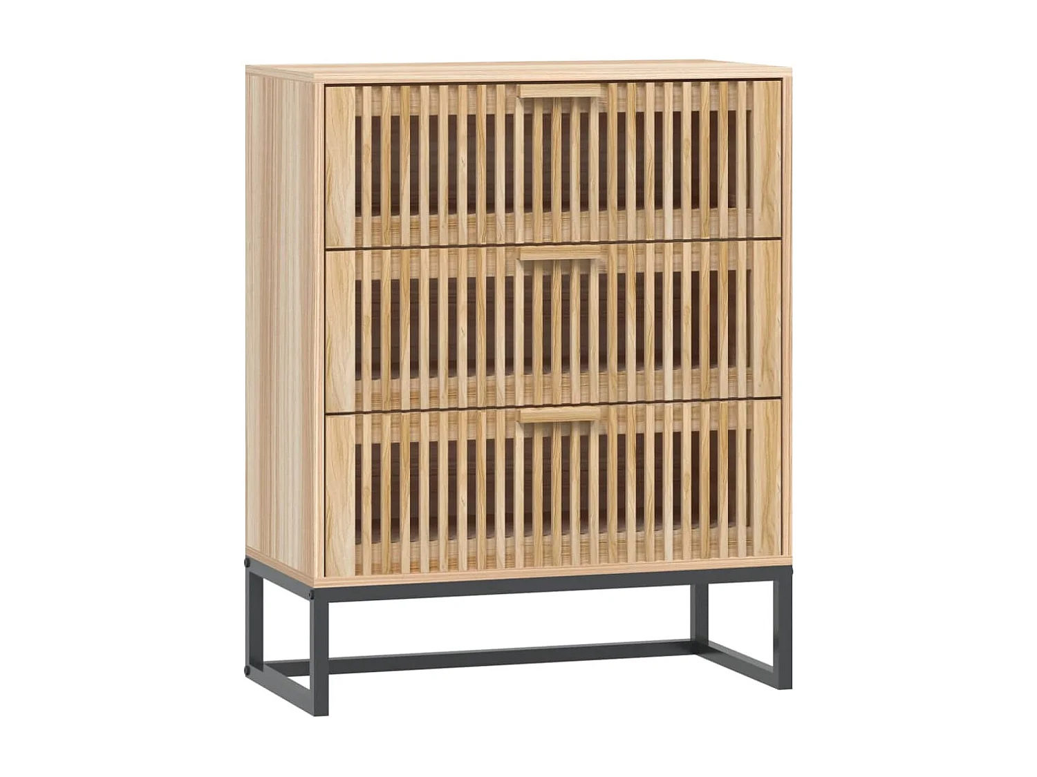 Dressoir 60x30x75 cm bewerkt hout