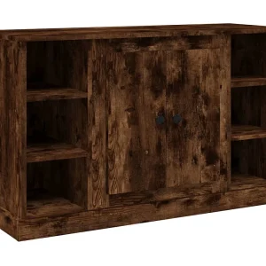 Dressoir 100×35,5×60 cm bewerkt hout gerookt eikenkleurig Dressoir 100×35,5×60 cm bewerkt hout gerookt eikenkleurig