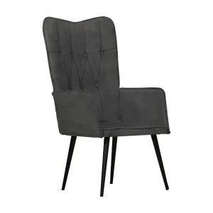 Fauteuil canvas zwart Fauteuil canvas zwart