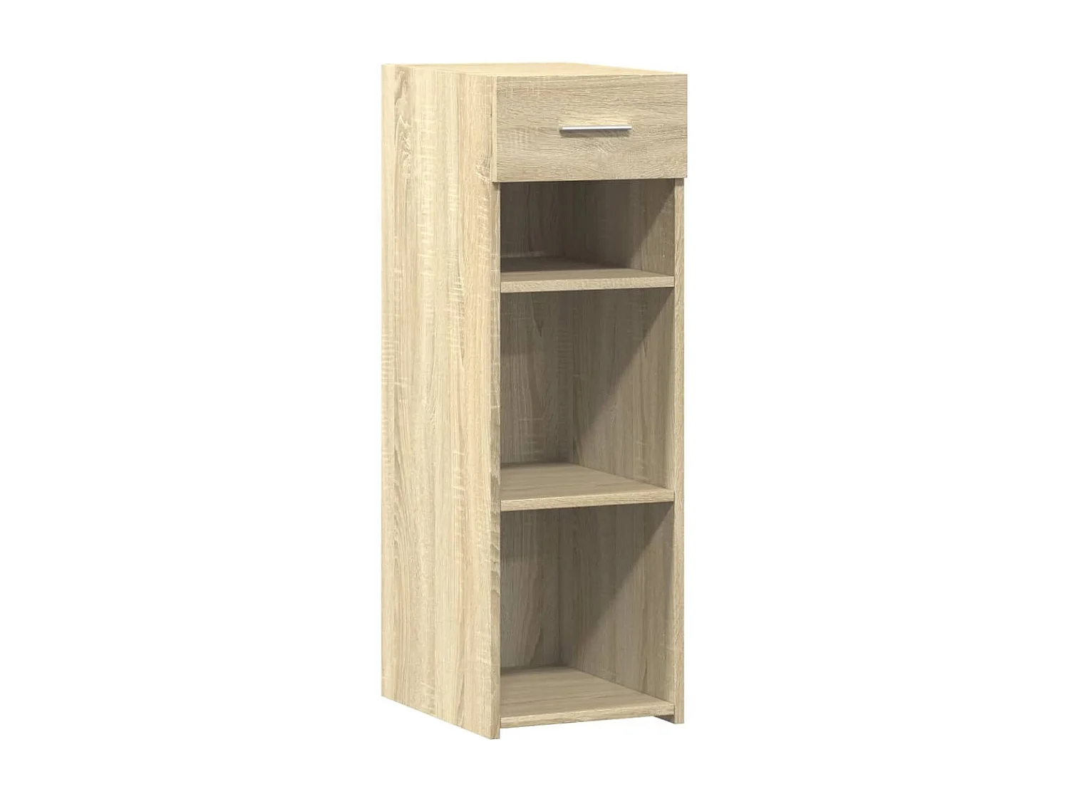 Dressoir 30x42,5x93 cm bewerkt hout sonoma eikenkleurig