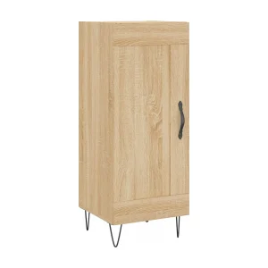Dressoir 34,5x34x90 cm bewerkt hout sonoma eiken