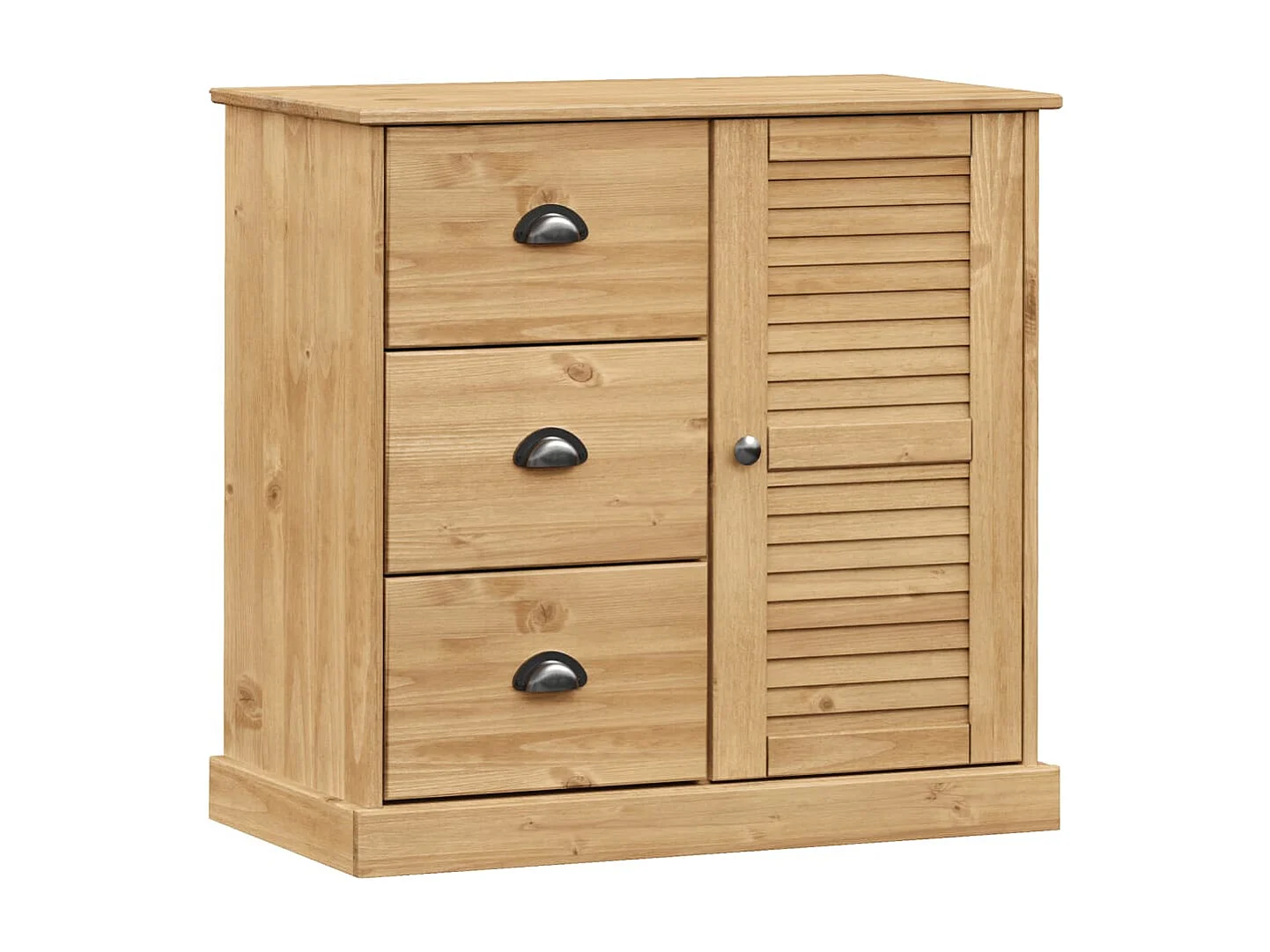 Dressoir met lades VIGO 78x40x75 cm massief grenenhout