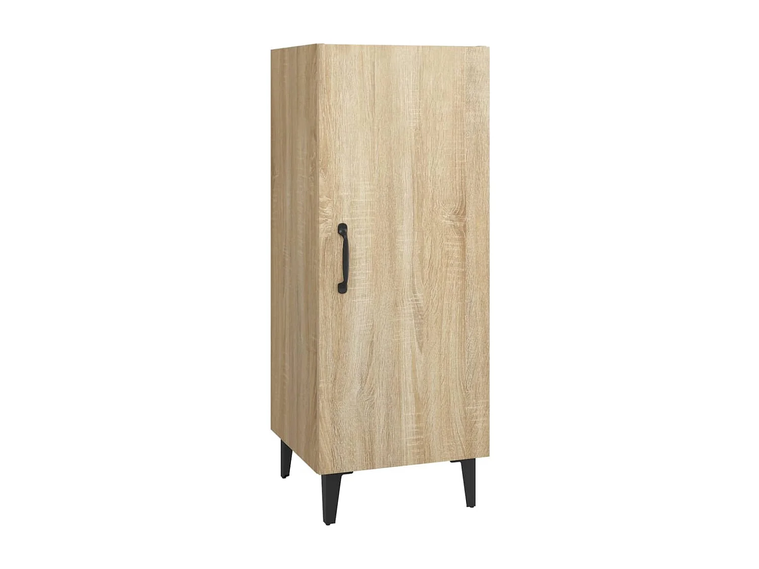 Dressoir 34,5x34x90 cm bewerkt hout sonoma eikenkleurig