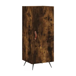 Dressoir 34,5x34x90 cm bewerkt hout gerookt eiken
