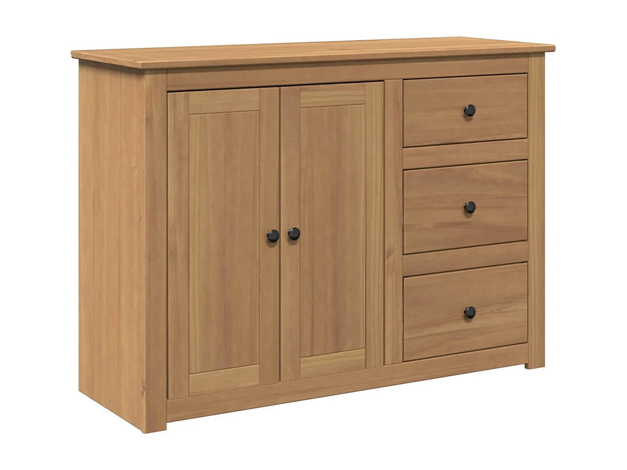 Dressoir met lades PANAMA 112x40x80 cm massief grenenhout