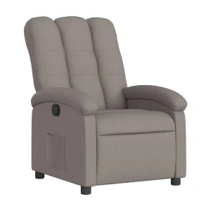 Fauteuil verstelbaar stof taupe Fauteuil verstelbaar stof taupe