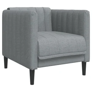 Fauteuil stof donkergrijs Fauteuil stof donkergrijs