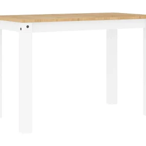 Eettafel PANAMA 112x60x75 cm massief grenenhout wit Eettafel PANAMA 112x60x75 cm massief grenenhout wit