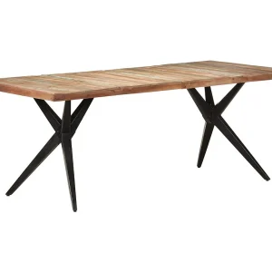 Eettafel 200x90x76 cm massief gerecycled hout Eettafel 200x90x76 cm massief gerecycled hout