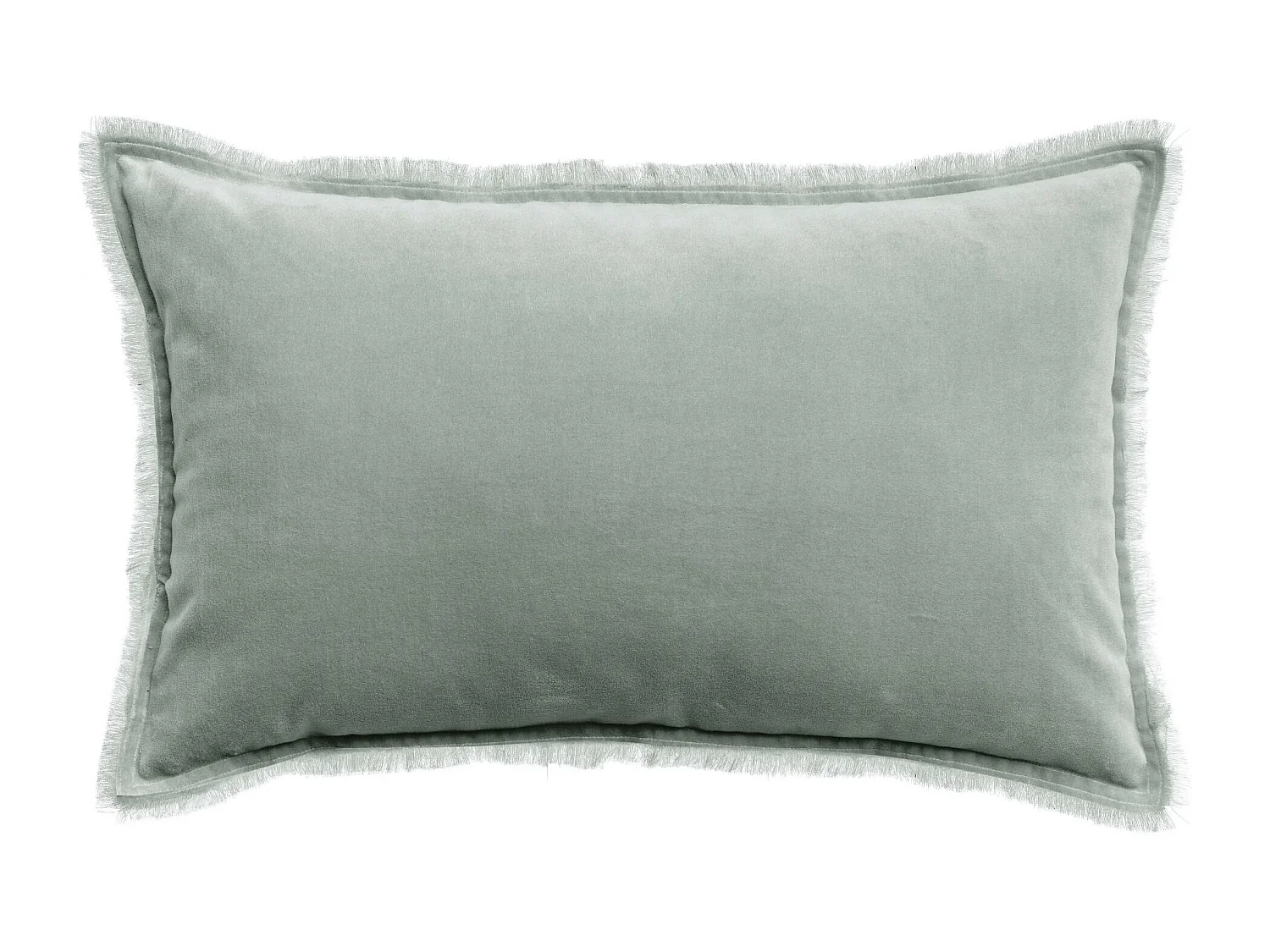 Effen kussen Fara Titanium 40 x 65 cm