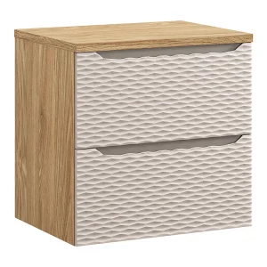 Elora 60cm badmeubel Beige hout