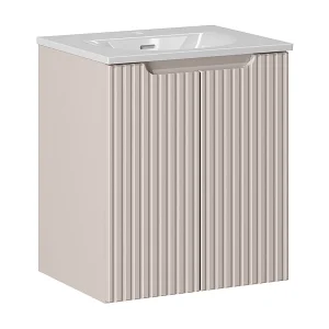 Enkele wastafel 50cm 2 deuren Riva Kasjmier Enkele wastafel 50cm 2 deuren Riva Kasjmier