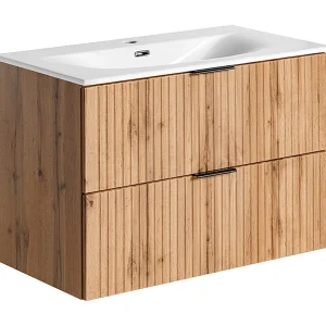 Enkele wastafel 80cm Adriel Wood Enkele wastafel 80cm Adriel Wood