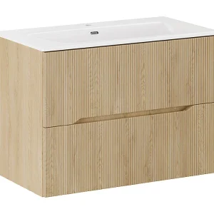 Enkele wastafel 80cm Isaline Wood Enkele wastafel 80cm Isaline Wood