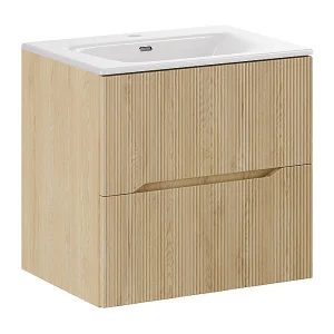 Enkele wastafel 60cm Isaline Wood Enkele wastafel 60cm Isaline Wood