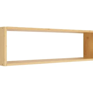 Ember Wandplank 70x15x19,5cm natuur. Ember Wandplank 70x15x19,5cm natuur.