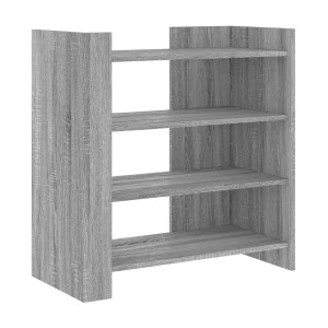 Dressoir 73,5x35x75 cm bewerkt hout grijs sonoma eikenkleurig Dressoir 73,5x35x75 cm bewerkt hout grijs sonoma eikenkleurig