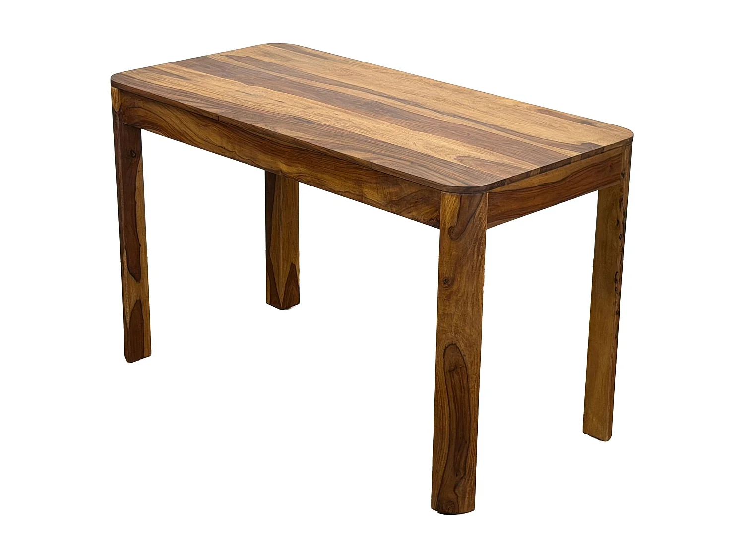 Eettafel Sheesham Massief Hout 120cm voor tot 6 Personen