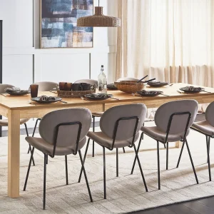 Eettafel uitschuifbaar MADURA Natuurlijk essenhout 160/240 cm 90 cm Eettafel uitschuifbaar MADURA Natuurlijk essenhout 160/240 cm 90 cm