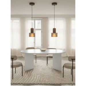 Eettafel rond – Wit – uitschuifbaar – 110–190×110 cm – Ovo Eettafel rond – Wit – uitschuifbaar – 110–190×110 cm – Ovo
