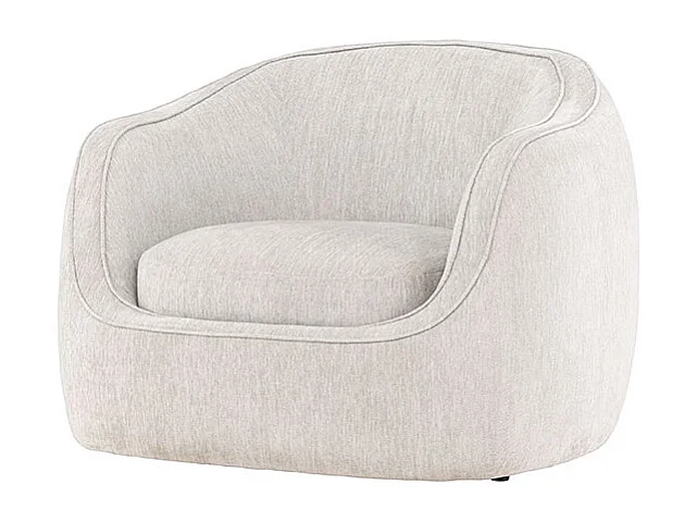 Elio fauteuil lichtgrijs.