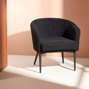 Fluffy fauteuil zwart. Fluffy fauteuil zwart.