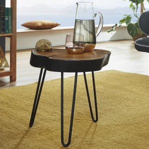 Gate39 – Bagli 35 x 35 Bijzettafel – Bruin