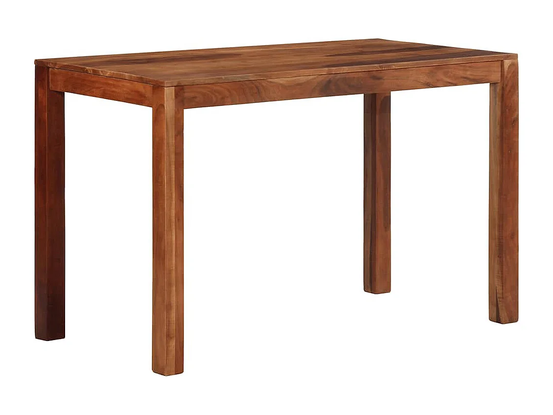 Eettafel 120x60x76 cm massief acaciahout