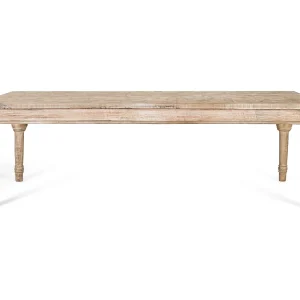 Tafel à kribbe in massief voederbakhout van 200 cm Tafel à kribbe in massief voederbakhout van 200 cm