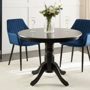 Eettafel AKRON Zwart 100 cm 100 cm Eettafel AKRON Zwart 100 cm 100 cm