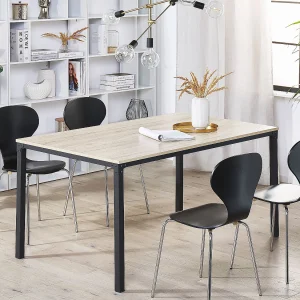 Eettafel HOCKLEY Lichtbruin 150 cm 90 cm