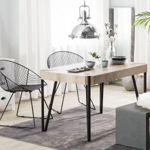 Eettafel CAMBELL Taupe 130 cm 80 cm Eettafel CAMBELL Taupe 130 cm 80 cm