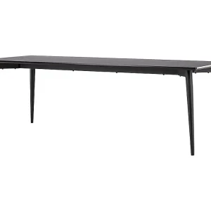 Ellis eetkamertafel 85×230 cm zwart.