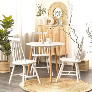 Eettafel BOMA Wit 80 cm 80 cm Eettafel BOMA Wit 80 cm 80 cm