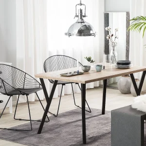 Eettafel BRAVO Lichtbruin 140 cm 80 cm Eettafel BRAVO Lichtbruin 140 cm 80 cm