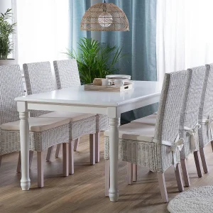Eettafel CARY Wit 180 cm 90 cm Eettafel CARY Wit 180 cm 90 cm