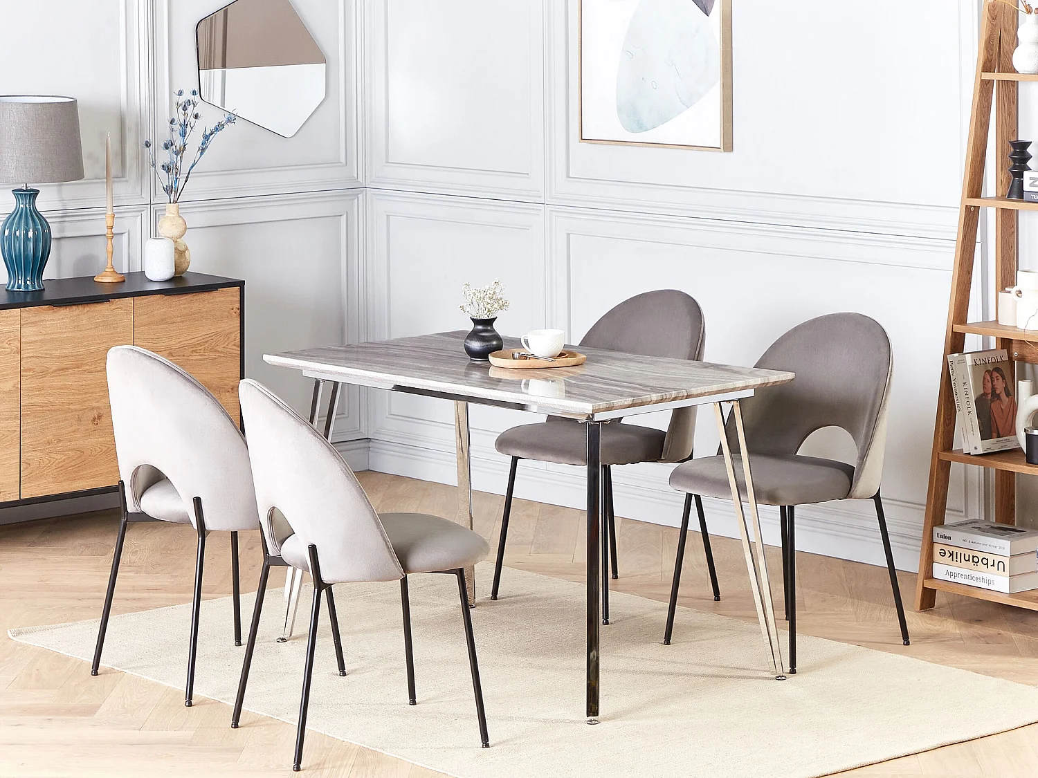 Eettafel GREYTON Wit 120 cm 70 cm