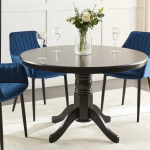 Eettafel AKRON Zwart 120 cm 120 cm Eettafel AKRON Zwart 120 cm 120 cm