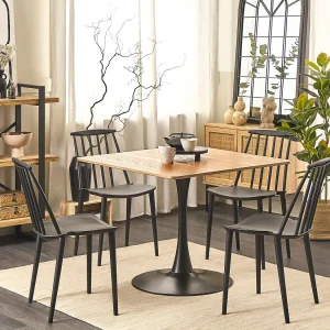 Eettafel BOCA Lichtbruin 90 cm 90 cm Eettafel BOCA Lichtbruin 90 cm 90 cm