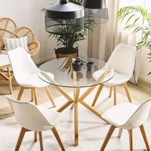 Eettafel ALTURA Transparant 90 cm 90 cm Eettafel ALTURA Transparant 90 cm 90 cm