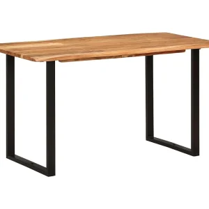 Eettafel 140x70x76 cm massief acaciahout Eettafel 140x70x76 cm massief acaciahout