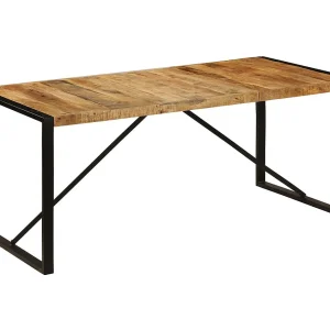 Eettafel 180x90x75 cm massief mangohout Eettafel 180x90x75 cm massief mangohout