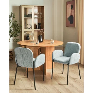 Set van 2 eetkamerstoelen ALBEE Mintgroen Set van 2 eetkamerstoelen ALBEE Mintgroen