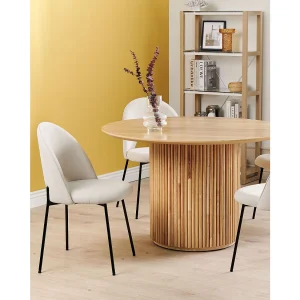 Set van 2 eetkamerstoelen COVELO Lichtbeige Set van 2 eetkamerstoelen COVELO Lichtbeige