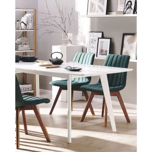 Set van 2 eetkamerstoelen CALGARY Donkergroen Set van 2 eetkamerstoelen CALGARY Donkergroen