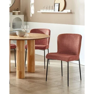 Set van 2 eetkamerstoelen ADA Bruin Set van 2 eetkamerstoelen ADA Bruin