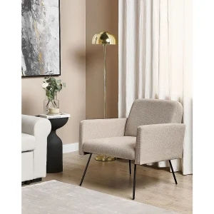 Fauteuil NARKEN Stof Beige Fauteuil NARKEN Stof Beige