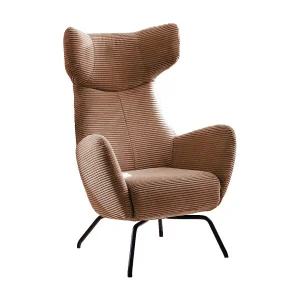Oorfauteuil – Bruin Koord – LOTTE Oorfauteuil – Bruin Koord – LOTTE